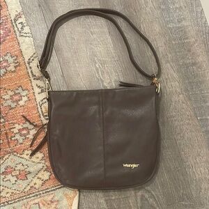 Wrangler Brown Classic Shoulder Bag